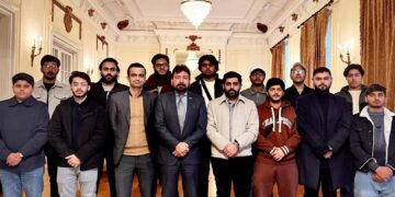 Consul General of Pakistan Welcomes Student Delegation in New York