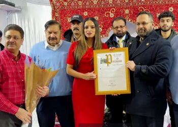 Assembly woman Jennifer Rajkumar Honors Captain Waheed Akhtar for His Service