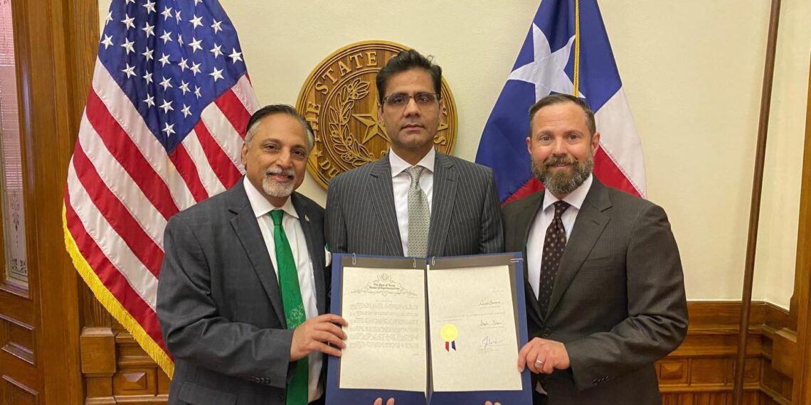 Texas House of Representatives Declares March 23 as ‘Pakistan Day’