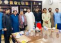 Houston-Karachi Sister City Association President Saeed Sheikh Visits Karachi Press Club