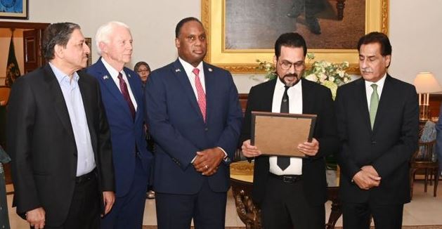 Pak’s National Assembly Honors Rev. Jesse Jackson with a Commendatory Proclamation