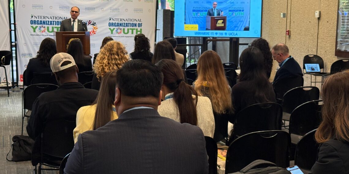 Pakistan’s Consul General Asim Ali Khan Addresses Global Youth at UCLA Conference