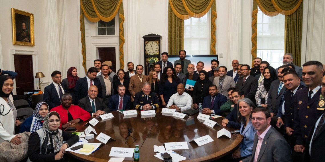 Mayor Eric Adams Hosts Historic Roundtable with Pakistani-American Leaders at City Hall