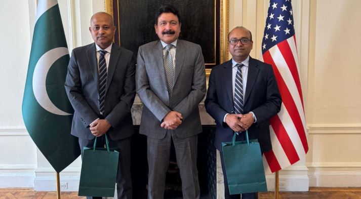 Pakistan’s Consul General in New York Welcomes New Bangladeshi Envoy