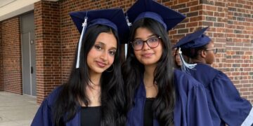 Aliha Ali & Areesha Faisal Inspire at Clements High Graduation