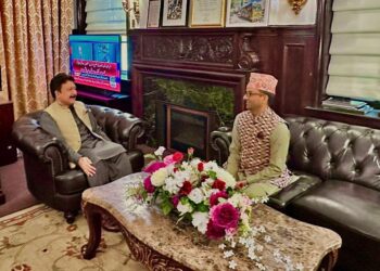 Consul General of Pakistan Hosts Newly Appointed Nepalese Counterpart