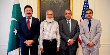 Ambassador of Pakistan Meets CEO of Marhaba Laboratories