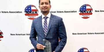 Ali Rashid Recognized by New American Voters Association  for Community Service