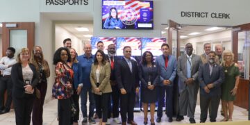 Inauguration of Passport Facility in Fort Bend County, Special Participation of Faisal Aziz Khan