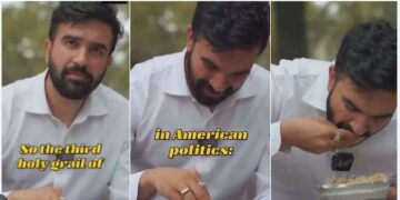 Brandon Gill Draws Fire for Mocking Zohran Mamdani Eating With Hands