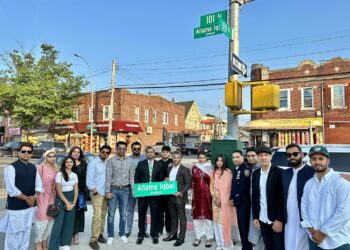 NYC Street Co-Named “Allama Iqbal Avenue” to Honor Visionary Poet and Philosopher