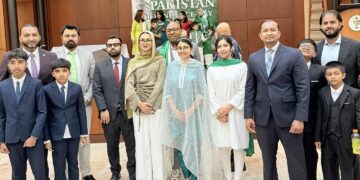 Pakistan Independence Day Celebrated at Queens Borough Hall