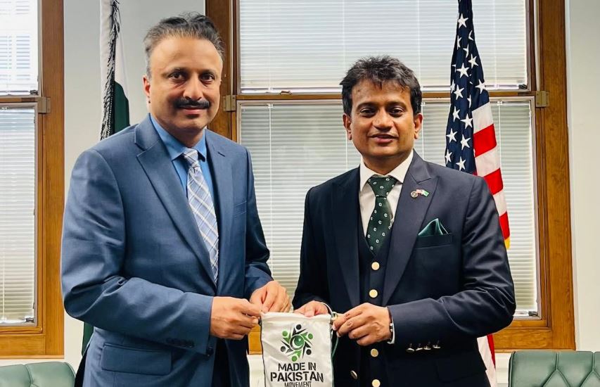 Made in Pakistan Movement Founder Meets Consul General in Chicago
