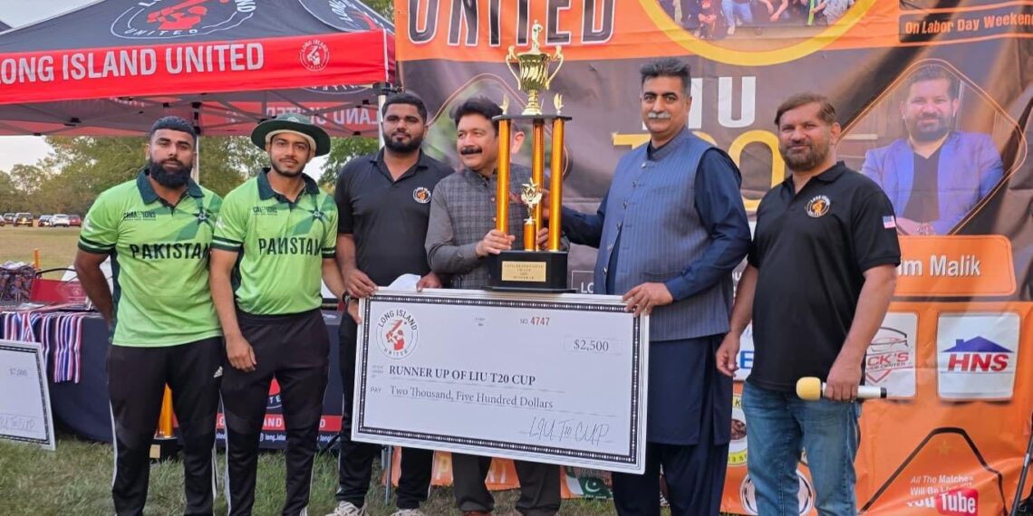 Pakistan Consul General Aamer Ahmed Atozai Attends Long Island United T20 Cricket Final 2025
