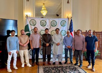 Pakistan Consul General in New York Meets Former Federal Minister Sajid Hussain Turi