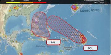 Hurricane Season Alert: Invest 93L and 94L Show Signs of Organization