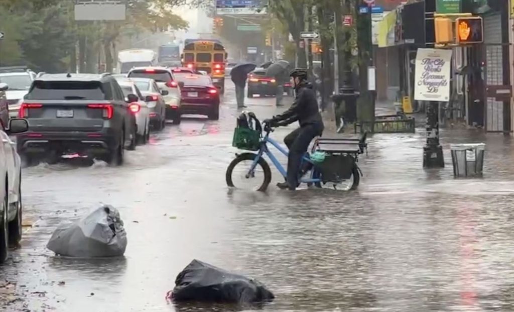 rain new york