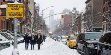 New York City Suspends Alternate Side Parking After Snowstorm
