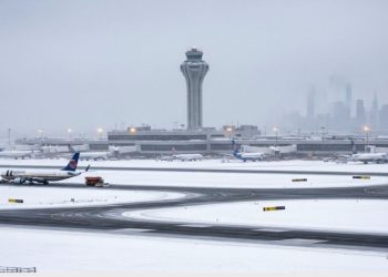 Snowstorm Causes Severe Flight Delays at New York’s JFK Airport