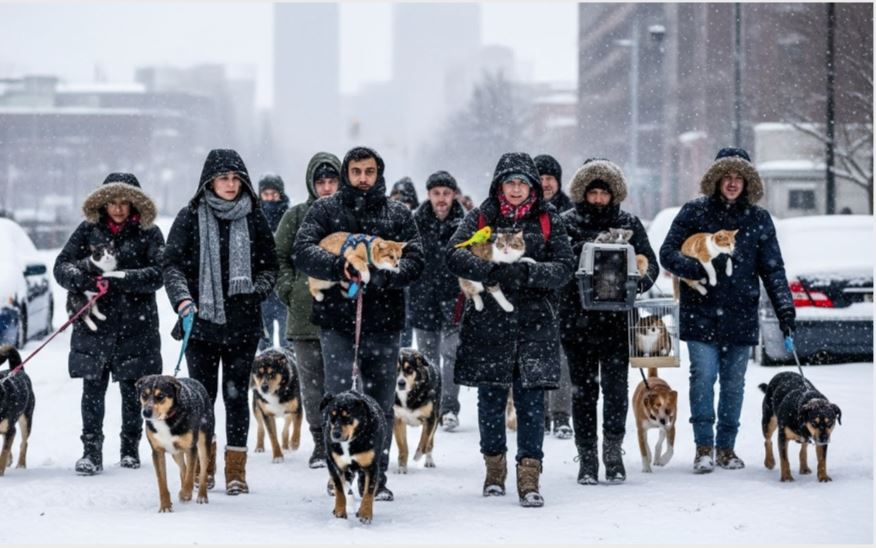 Protecting Pets During Changing Winter Weather