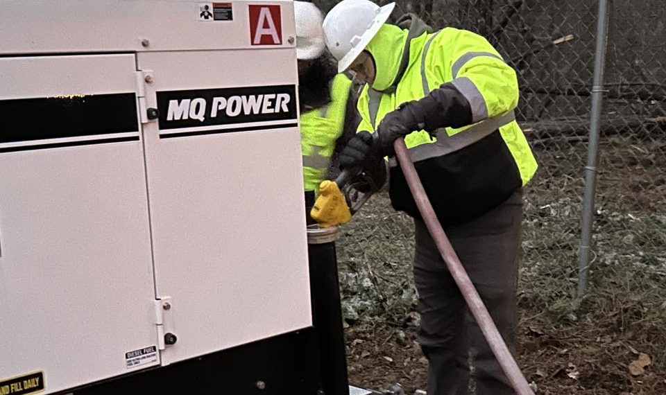 USACE Installs Emergency Generator to Restore Water Supply in Yalobusha County