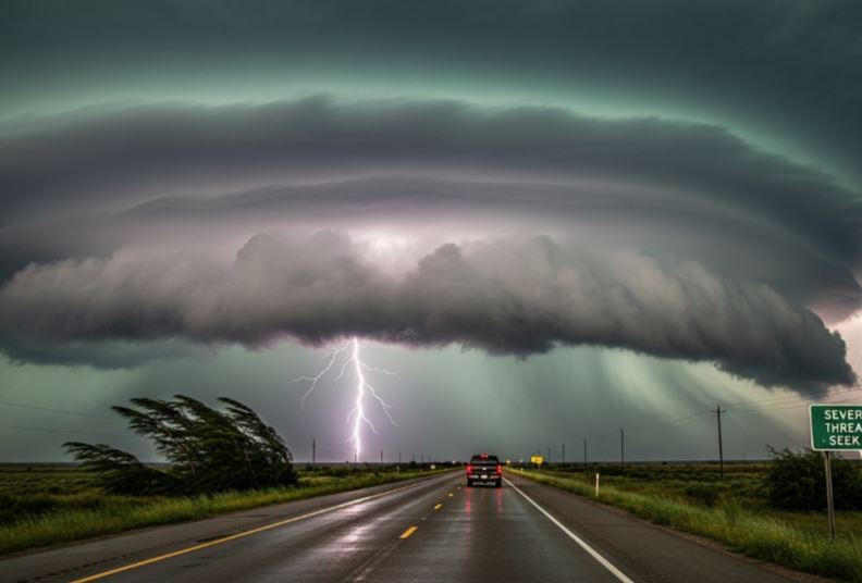 Severe storm threat in parts of Texas this week