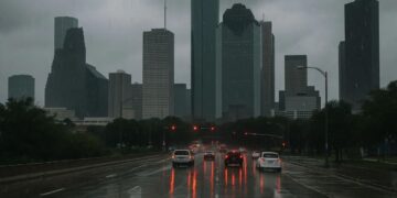 houston rain