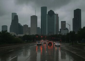 houston rain