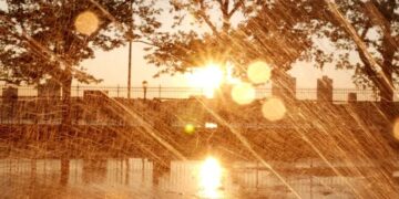 houston rain