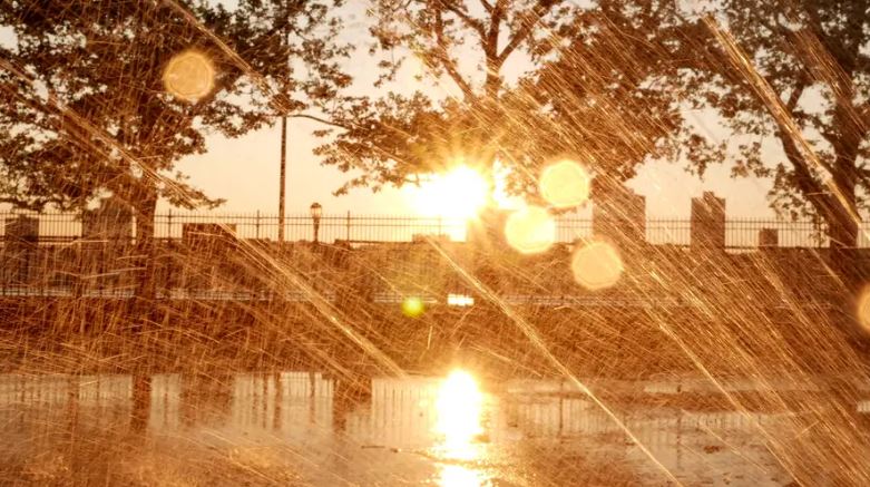 houston rain